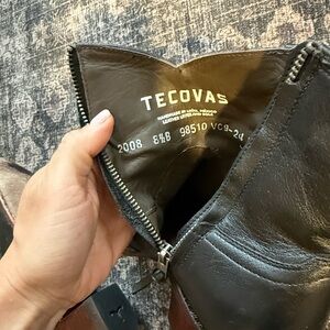 Tecovas Black Leather Boots